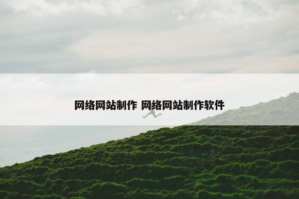 网络网站制作 网络网站制作软件