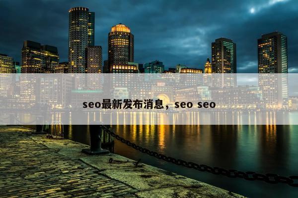 seo最新发布消息，seo seo