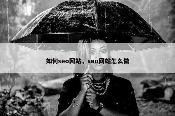 如何seo网站，seo网站怎么做