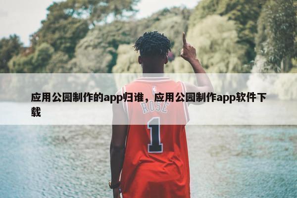 应用公园制作的app归谁，应用公园制作app软件