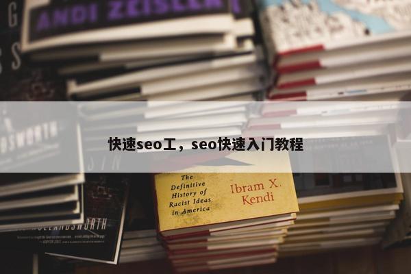 快速seo工，seo快速入门教程