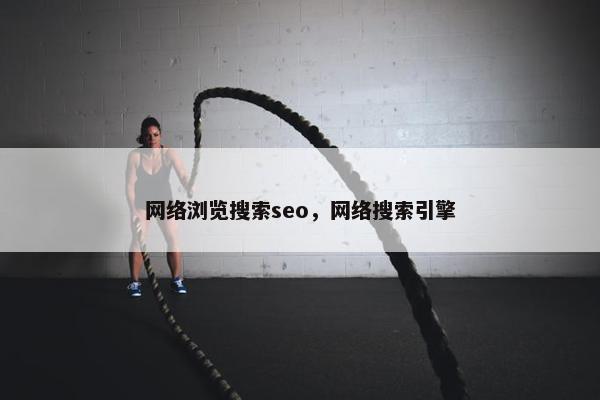 网络浏览搜索seo，网络搜索引擎