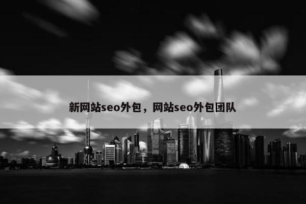 新网站seo外包，网站seo外包团队