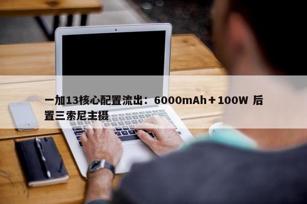 一加13核心配置流出：6000mAh＋100W 后置三索尼主摄