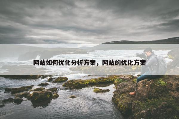 网站如何优化分析方案，网站的优化方案