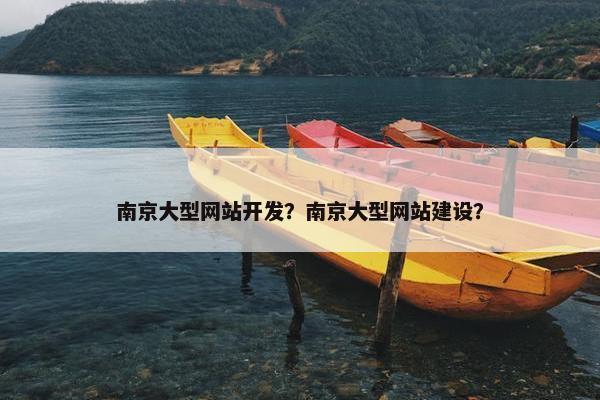 南京大型网站开发？南京大型网站建设？