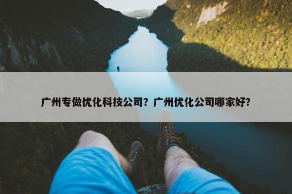 广州专做优化科技公司？广州优化公司哪家好？