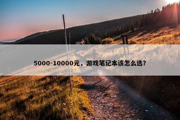 5000-10000元，游戏笔记本该怎么选？