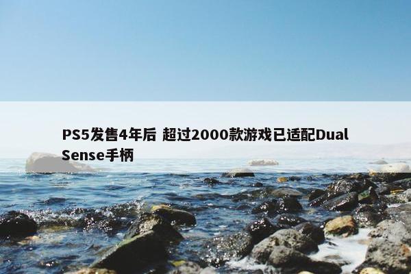 PS5发售4年后 超过2000款游戏已适配DualSense手柄