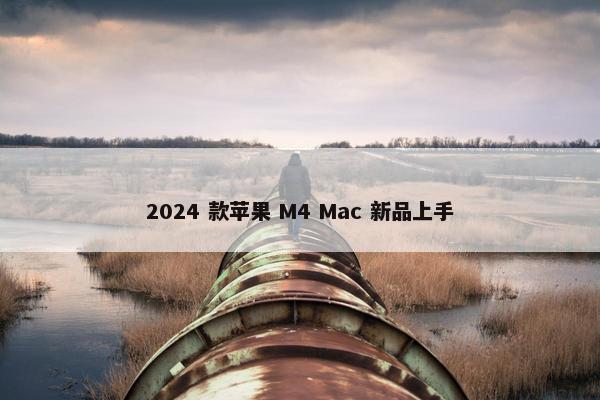 2024 款苹果 M4 Mac 新品上手