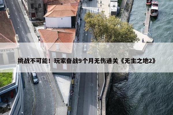 挑战不可能！玩家奋战9个月无伤通关《无主之地2》