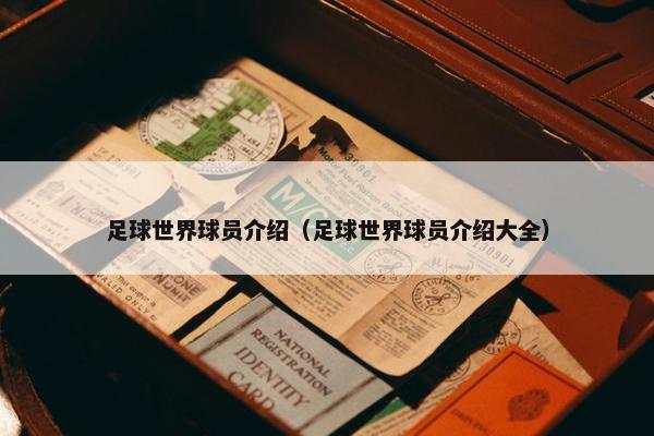 足球世界球员介绍（足球世界球员介绍大全）