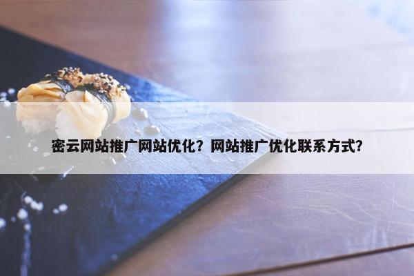 密云网站推广网站优化？网站推广优化联系方式？