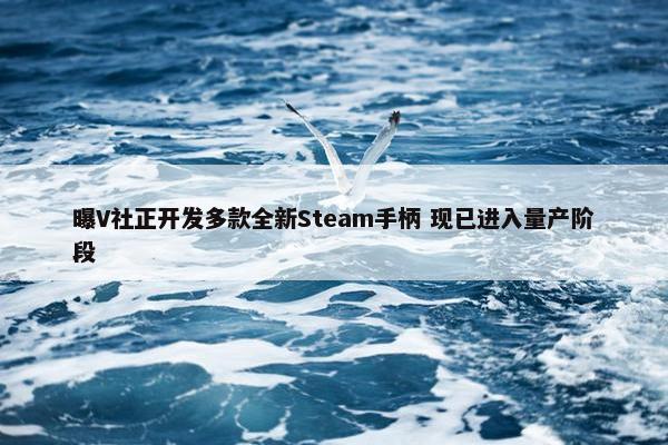 曝V社正开发多款全新Steam手柄 现已进入量产阶段