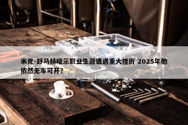 米克-舒马赫暗示职业生涯遭遇重大挫折 2025年他依然无车可开？