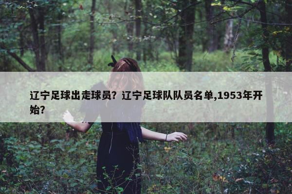 辽宁足球出走球员？辽宁足球队队员名单,1953年开始？