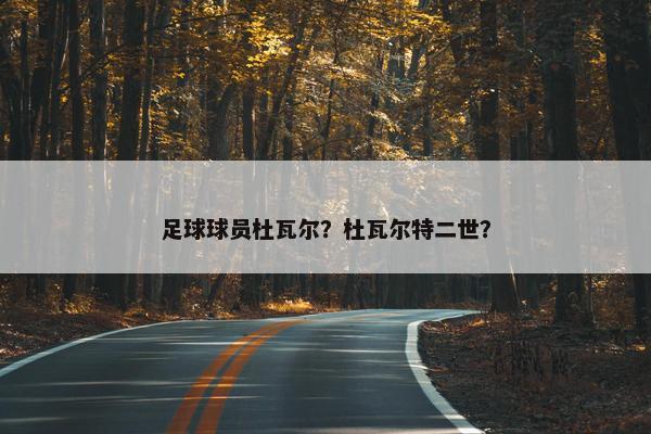 足球球员杜瓦尔？杜瓦尔特二世？