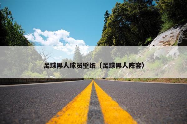 足球黑人球员壁纸（足球黑人阵容）