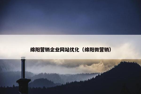 绵阳营销企业网站优化（绵阳微营销）