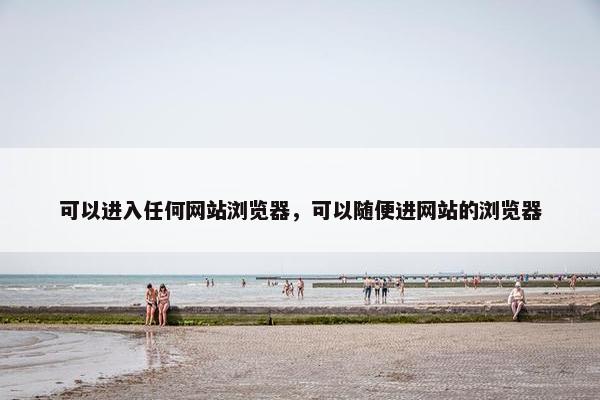 可以进入任何网站浏览器，可以随便进网站的浏览器