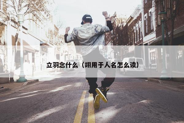 立羽念什么（翊用于人名怎么读）