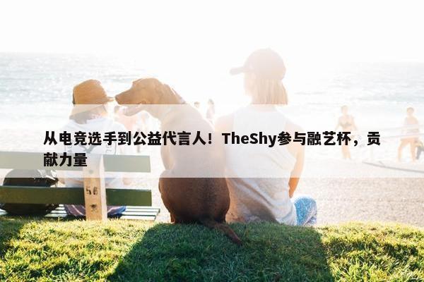 从电竞选手到公益代言人！TheShy参与融艺杯，贡献力量