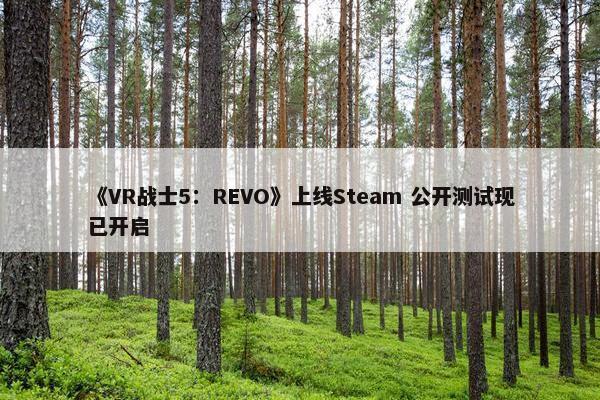 《VR战士5：REVO》上线Steam 公开测试现已开启