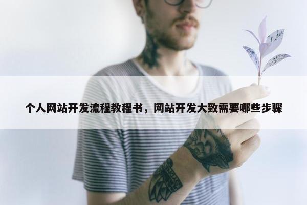 个人网站开发流程教程书，网站开发大致需要哪些步骤