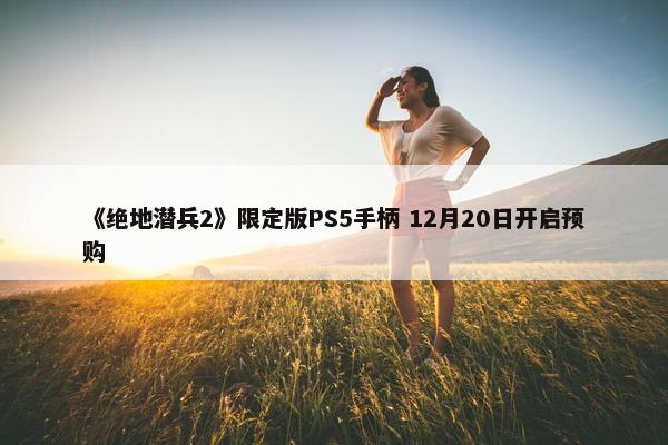 《绝地潜兵2》限定版PS5手柄 12月20日开启预购