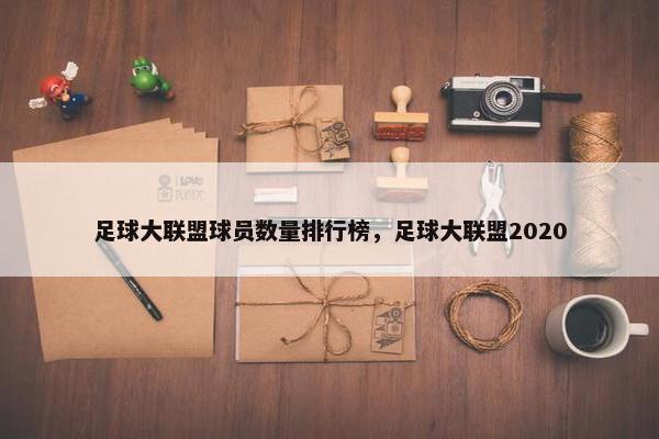 足球大联盟球员数量排行榜，足球大联盟2020