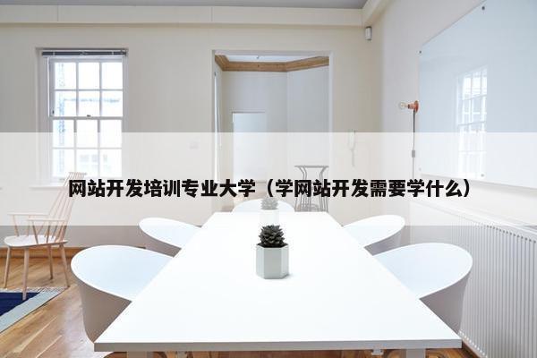 网站开发培训专业大学（学网站开发需要学什么）