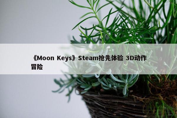 《Moon Keys》Steam抢先体验 3D动作冒险