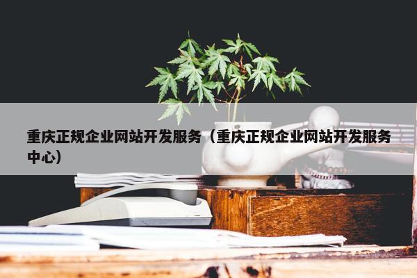 重庆正规企业网站开发服务（重庆正规企业网站开发服务中心）