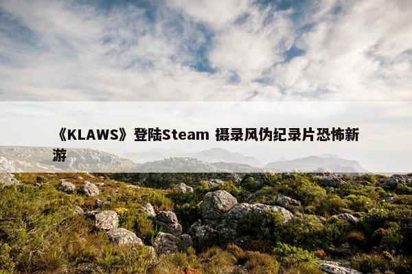 《KLAWS》登陆Steam 摄录风伪纪录片恐怖新游