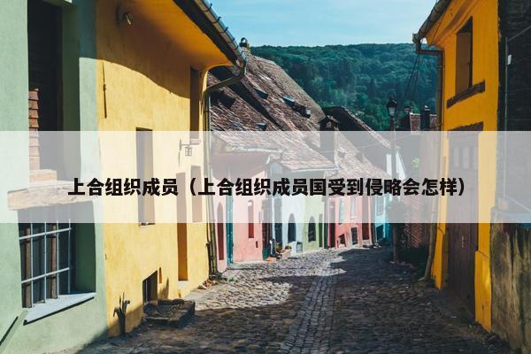 上合组织成员（上合组织成员国受到侵略会怎样）