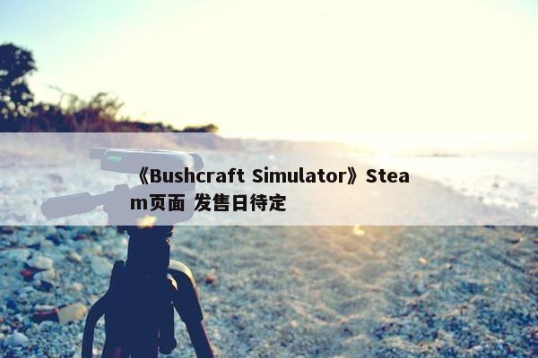 《Bushcraft Simulator》Steam页面 发售日待定