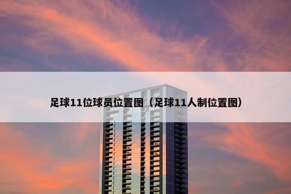 足球11位球员位置图（足球11人制位置图）