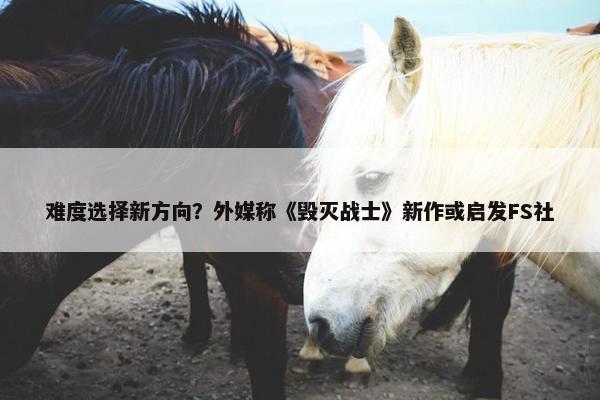 难度选择新方向？外媒称《毁灭战士》新作或启发FS社