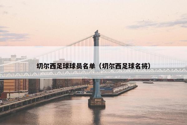 切尔西足球球员名单（切尔西足球名将）