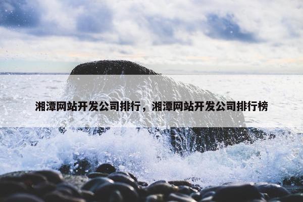 湘潭网站开发公司排行，湘潭网站开发公司排行榜