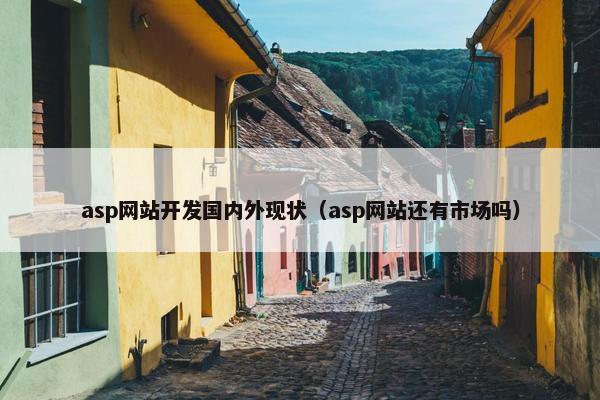 asp网站开发国内外现状（asp网站还有市场吗）