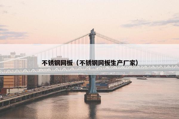 不锈钢网板（不锈钢网板生产厂家）