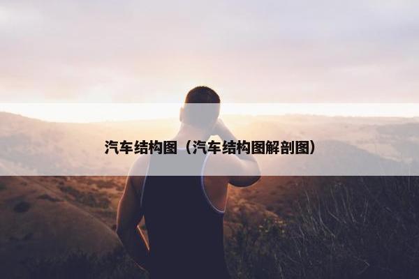 汽车结构图（汽车结构图解剖图）