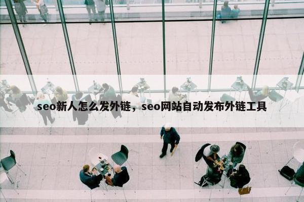 seo新人怎么发外链，seo网站自动发布外链工具