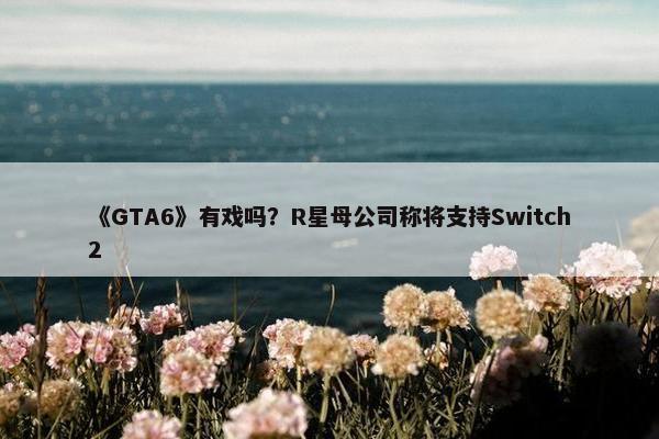 《GTA6》有戏吗？R星母公司称将支持Switch2