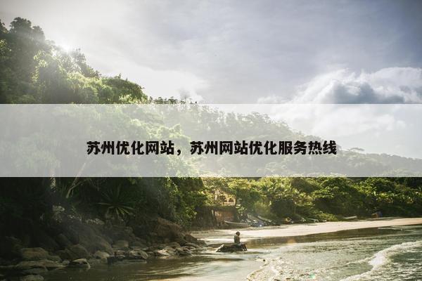 苏州优化网站，苏州网站优化服务热线