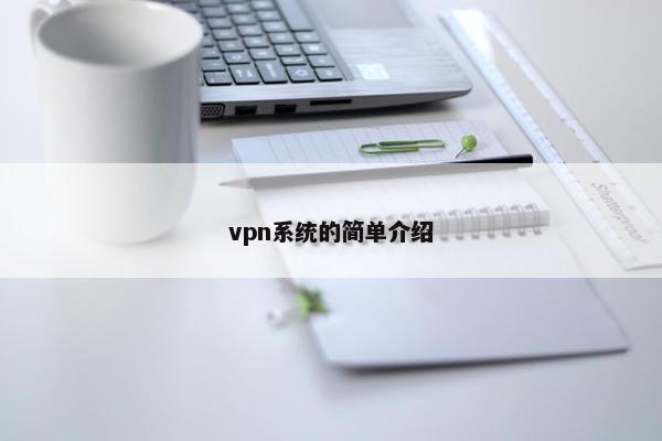 vpn系统的简单介绍