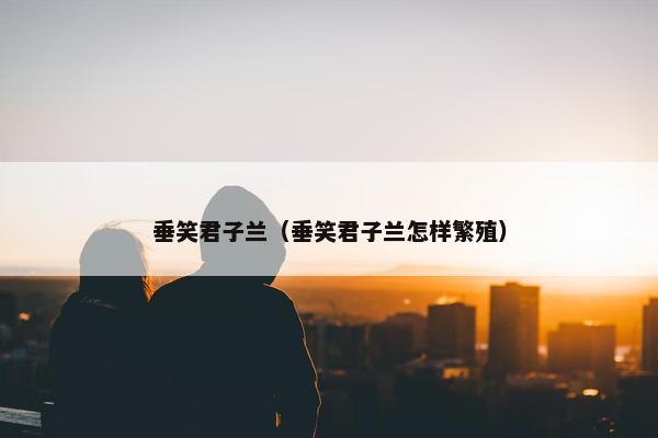 垂笑君子兰（垂笑君子兰怎样繁殖）