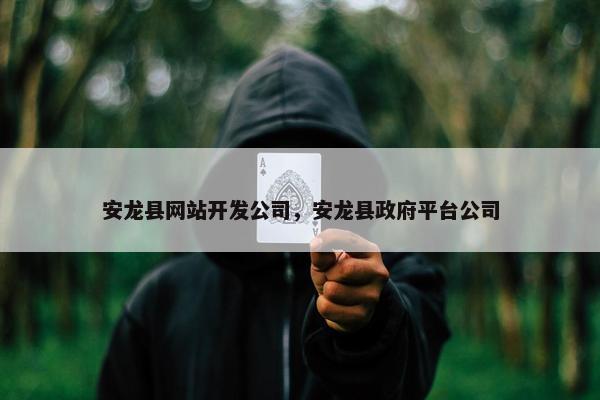 安龙县网站开发公司，安龙县政府平台公司