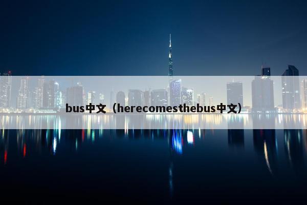 bus中文（herecomesthebus中文）